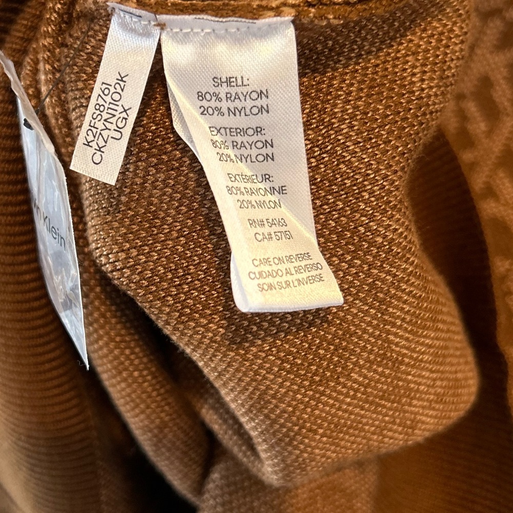 Calvin Klein NWT Monogram CK Patterned Cardigan S… - image 5